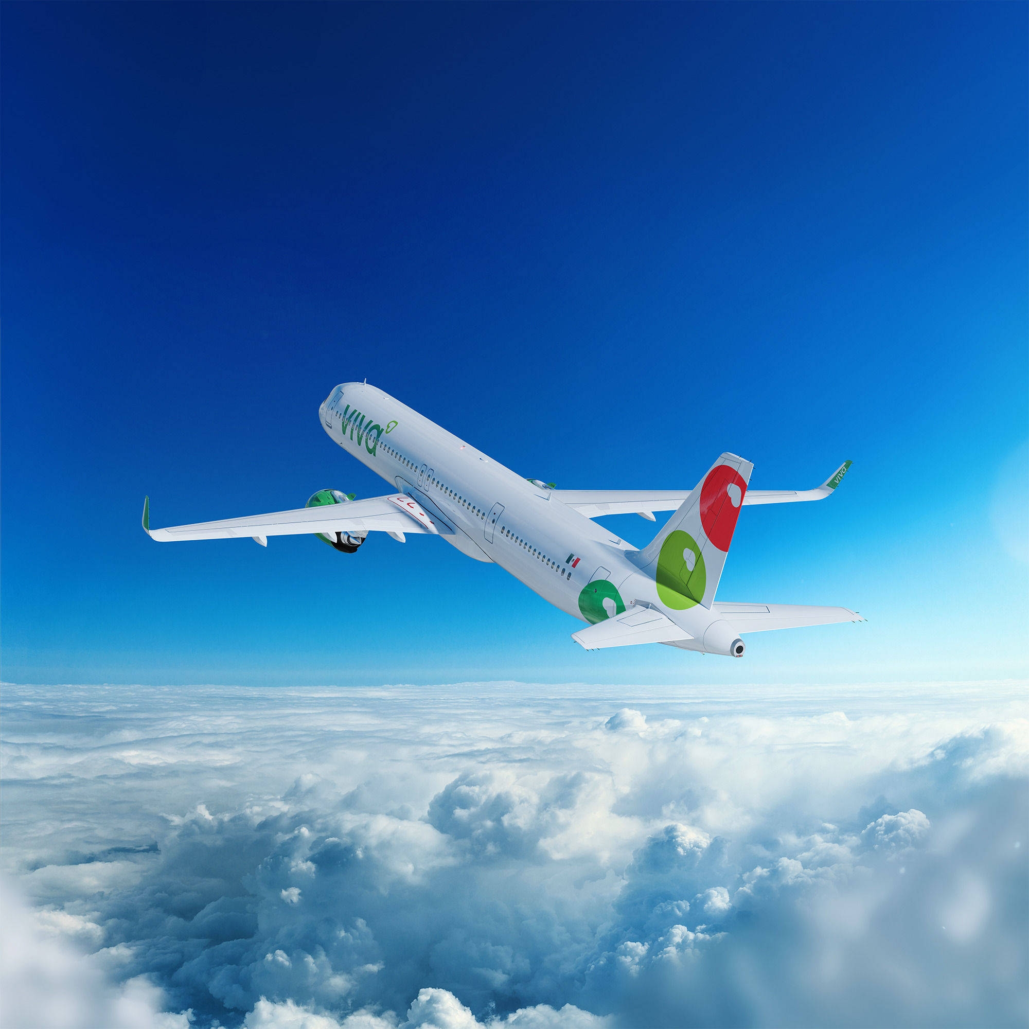 Línea aérea mexicana Viva abre nueva ruta Monterrey – San José, Costa Rica