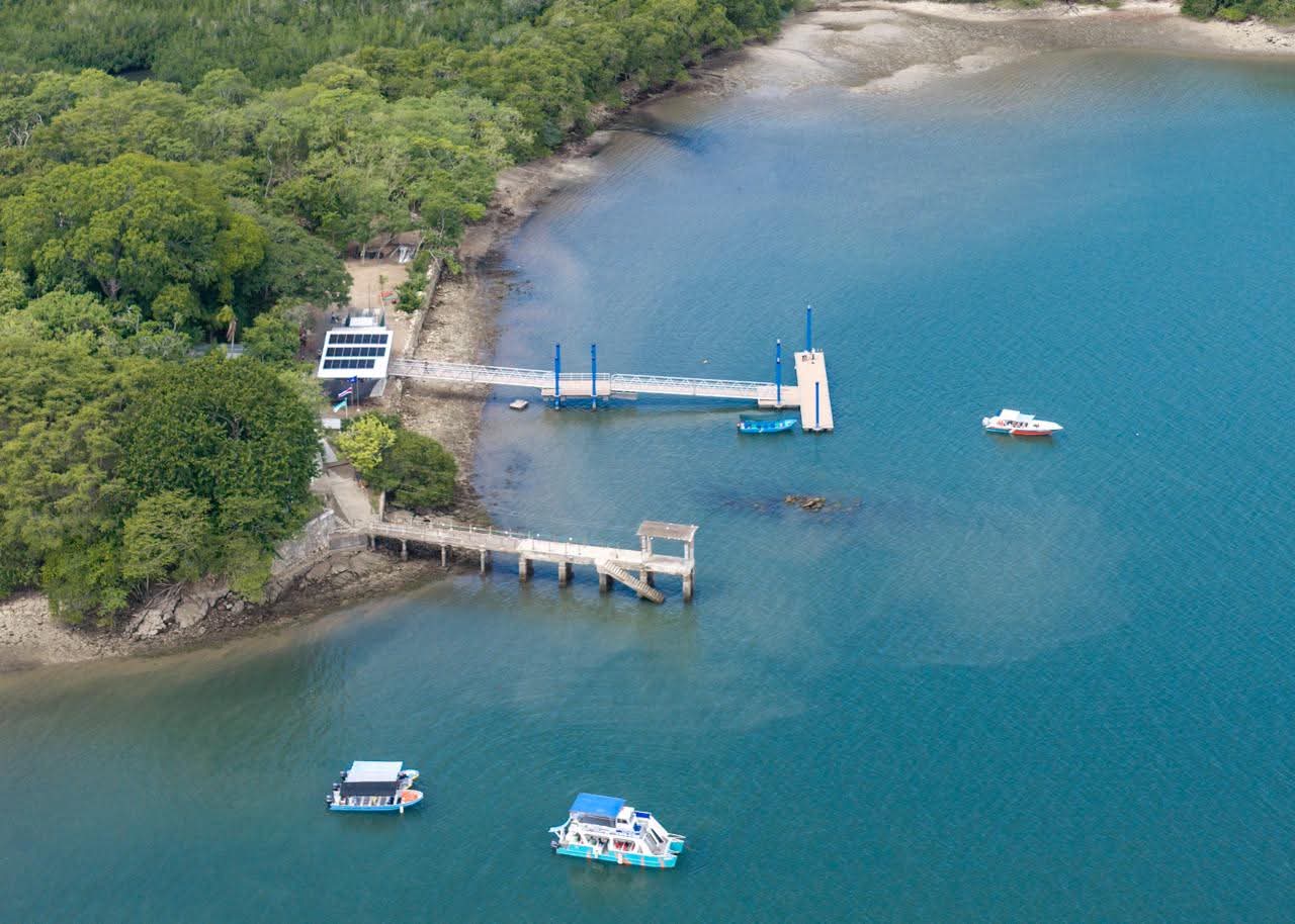 Moderno embarcadero turístico inicia operaciones en Isla San Lucas para el mejoramiento de la experiencia de los turistas