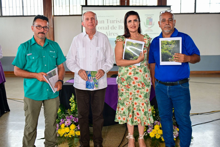 ICT entregó el Plan Turístico Cantonal de Buenos Aires de Puntarenas