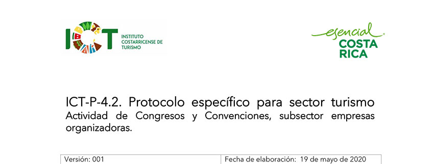 Protocolo ICT-P-004.2 Protocolo de empresas proveedoras congresos y convenciones
